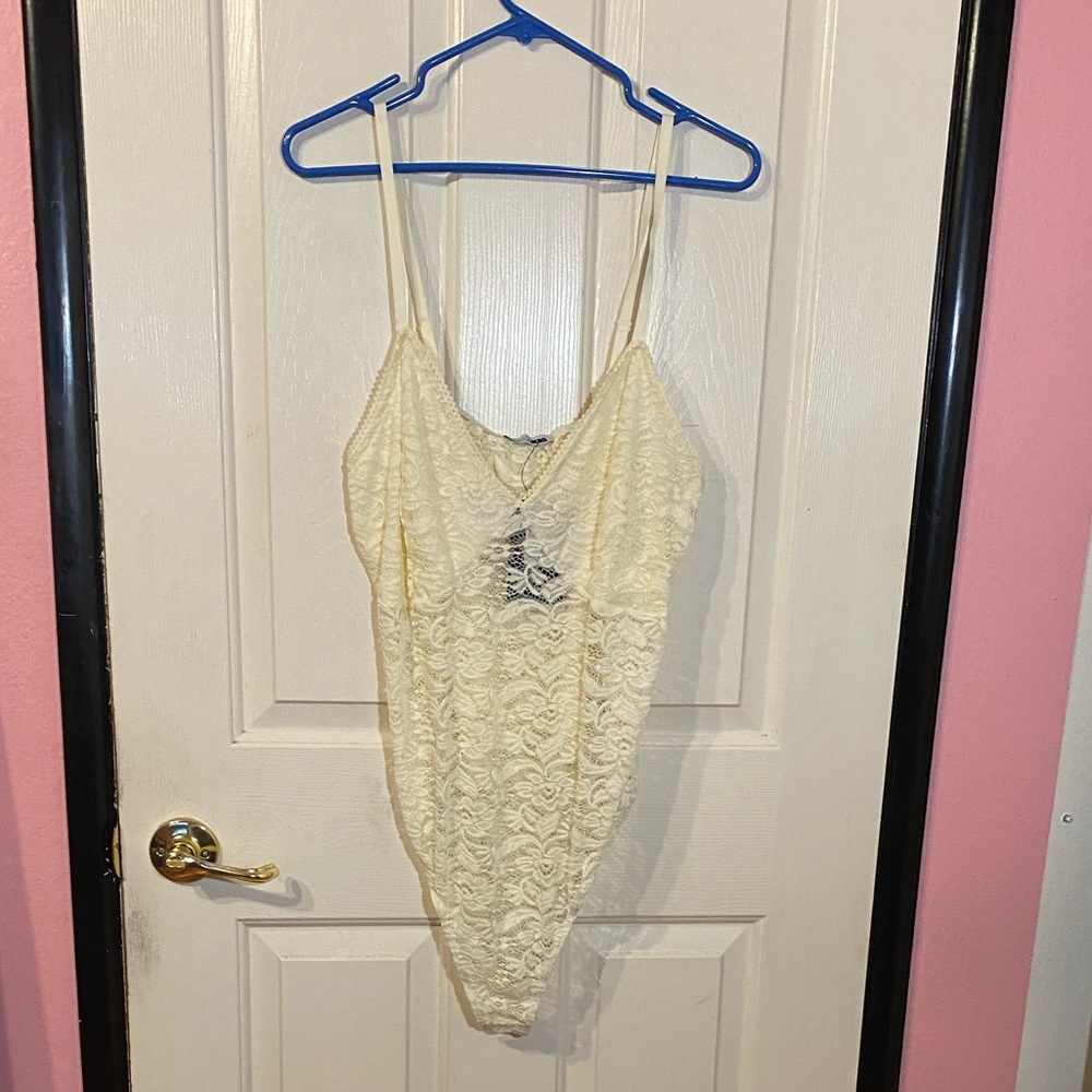 Ivory bodysuit